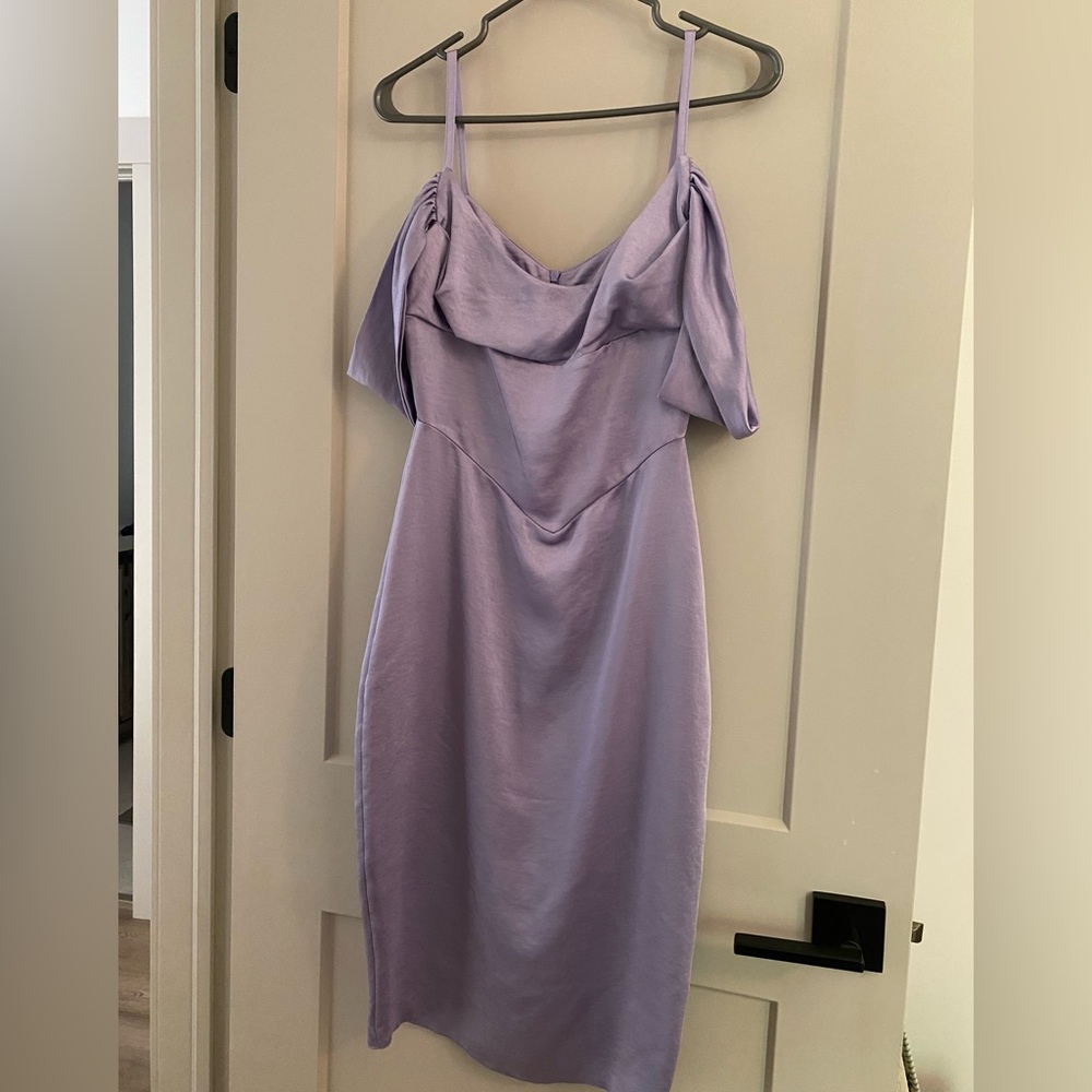 Vesper Lavender Midi Dress